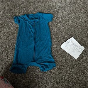 6/12 Little Sleepies “shorty” romper